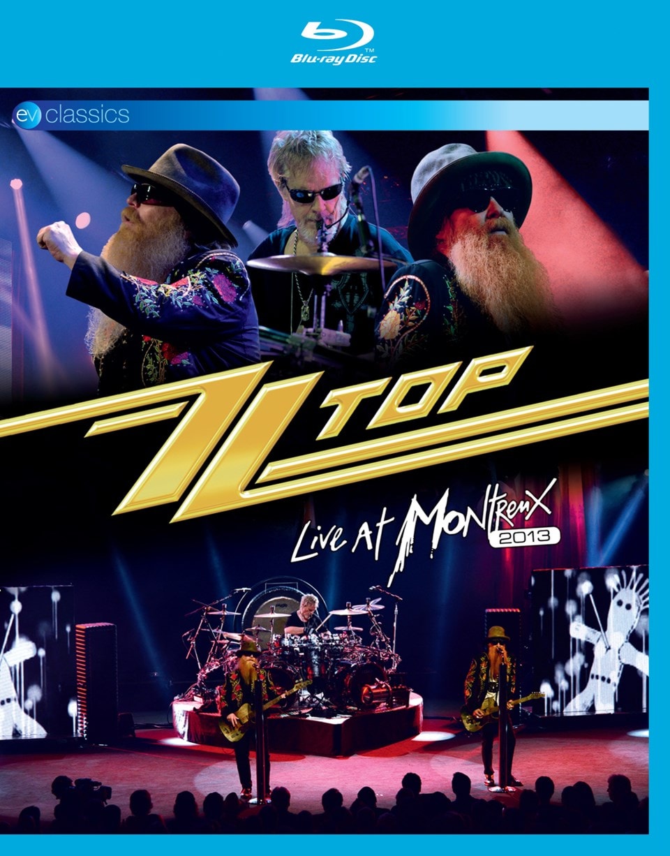 Zz Top Live At Montreux Blu Ray Free Shipping Over Hmv Store