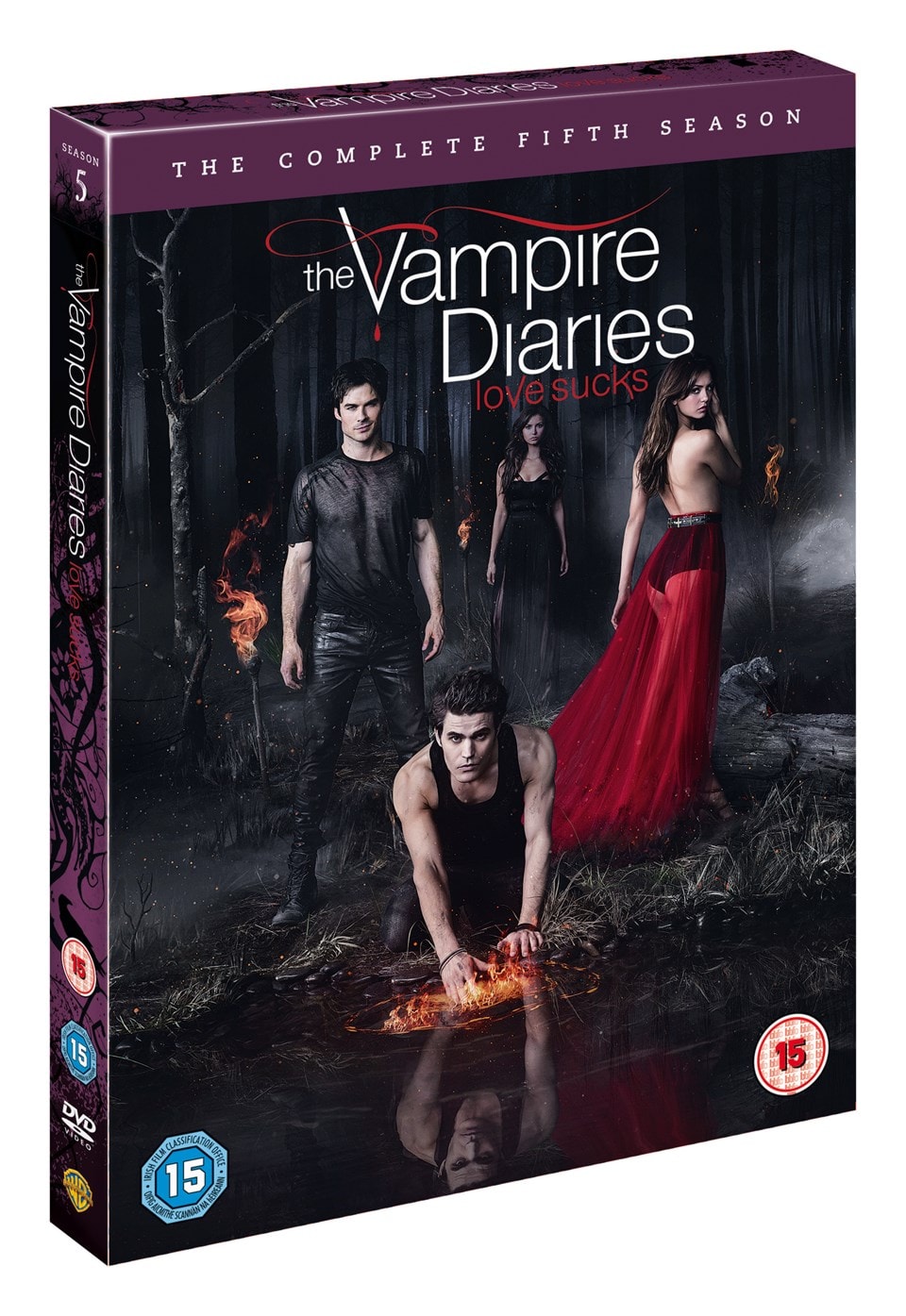 The Vampire Diaries The Complete Fifth Season DVD Box Set Free shipping over £20 HMV Store