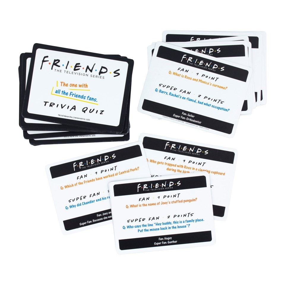 Friends Trivia Quiz 2nd Edition | Family Party Quiz Games | HMV Store