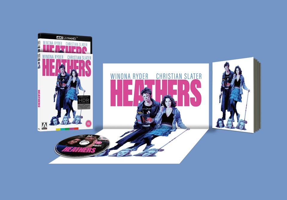 Heathers Limited Edition 4k Ultra Hd Blu Ray Free Shipping Over £20 Hmv Store 4513