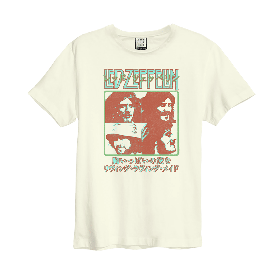 Japan Poster Led Zeppelin Tee T Shirt Free Shipping Over Hmv Store