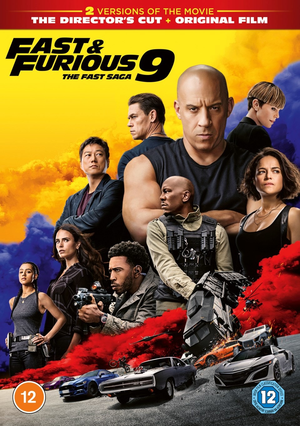 Fast And Furious 9 Dvd 2021 Movie Vin Diesel Film Hmv Store 