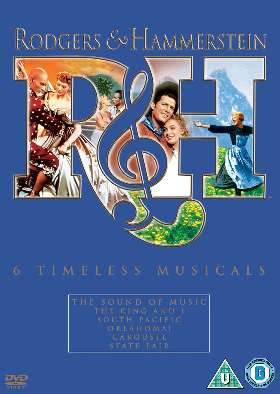 Rodgers and Hammerstein 6 Timeless Musicals DVD Box Set Free