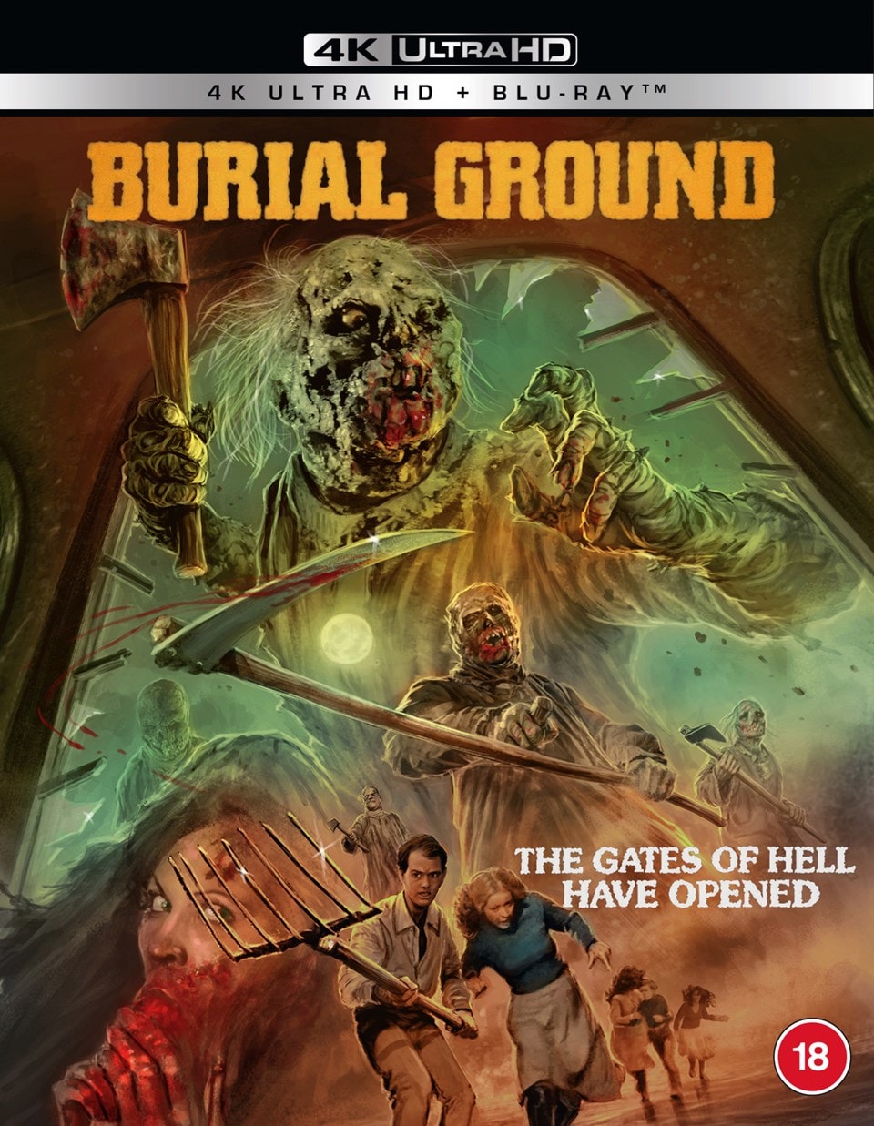 Burial Ground 4K Ultra HD Bluray Free shipping over £20 HMV Store