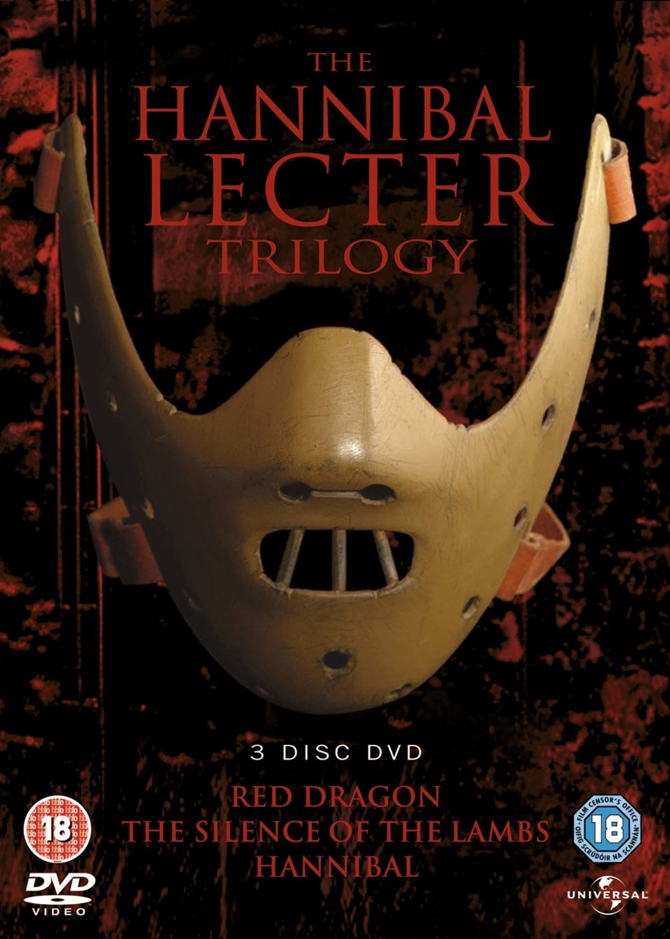 The Hannibal Lecter Trilogy | DVD Box Set | Free Shipping Over £20 ...