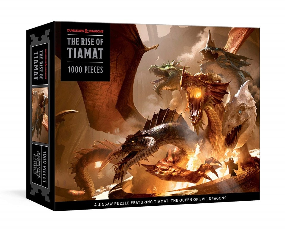 The Rise Of Tiamat Dragon Dungeons & Dragons Puzzle DND Puzzle D&D