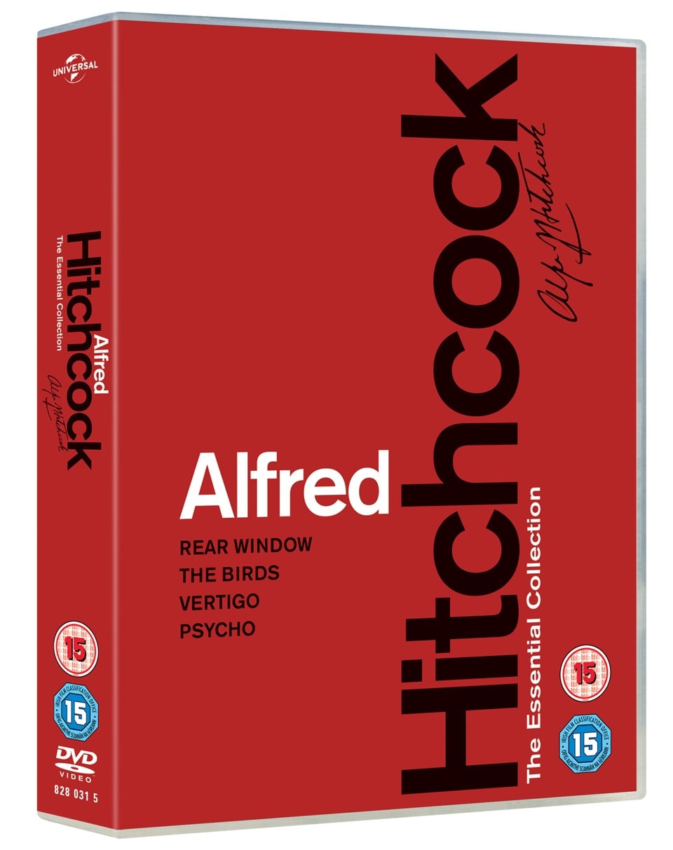Alfred Hitchcock Essential Collection DVD Box Set Free shipping