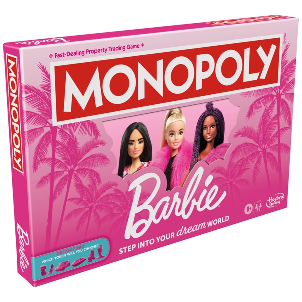 Barbie Monopoly Board Game | Board Game | Free shipping over £20 | HMV