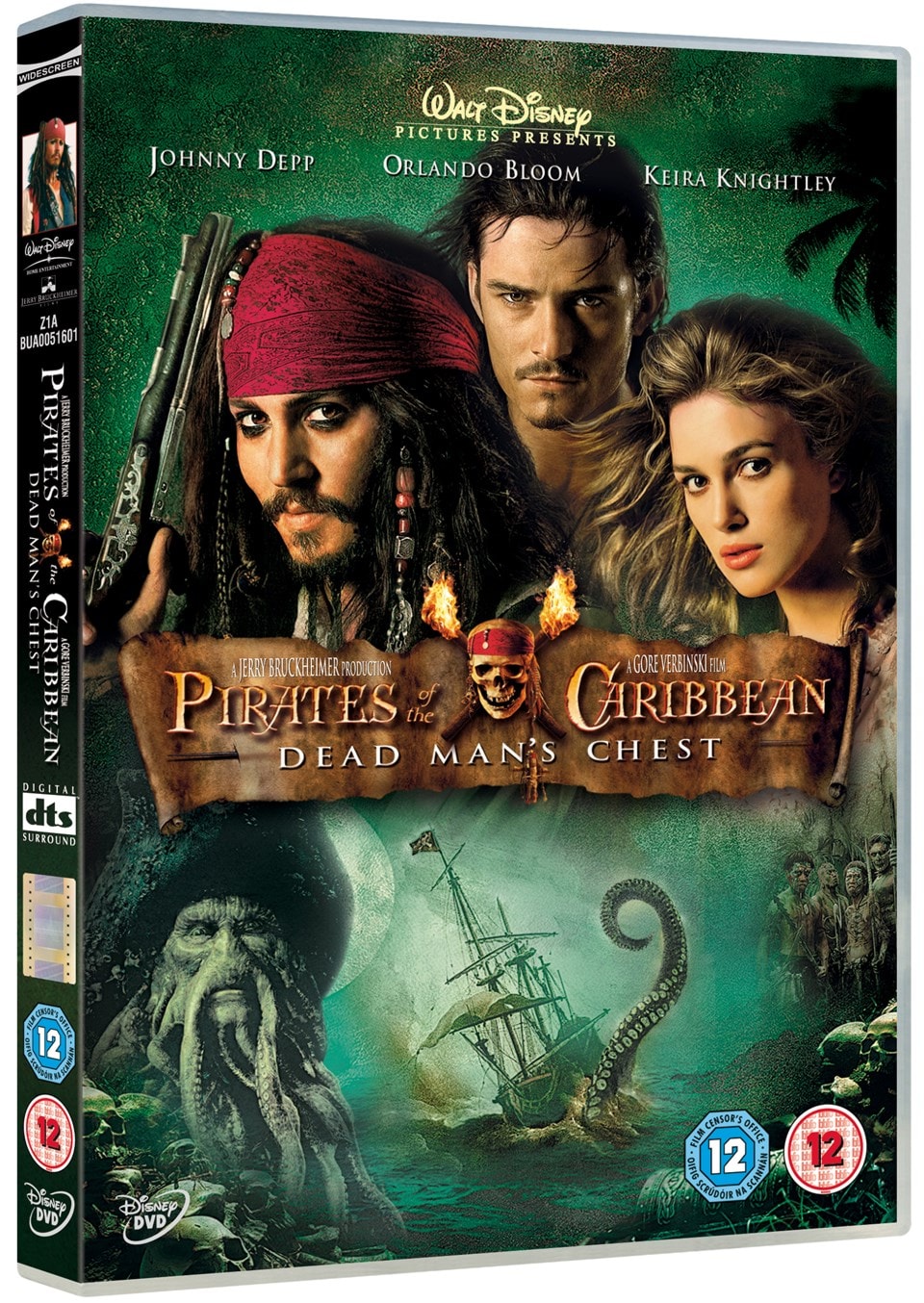 Pirates Of The Caribbean Dead Mans Chest Dvd Free Shipping Over £20 Hmv Store