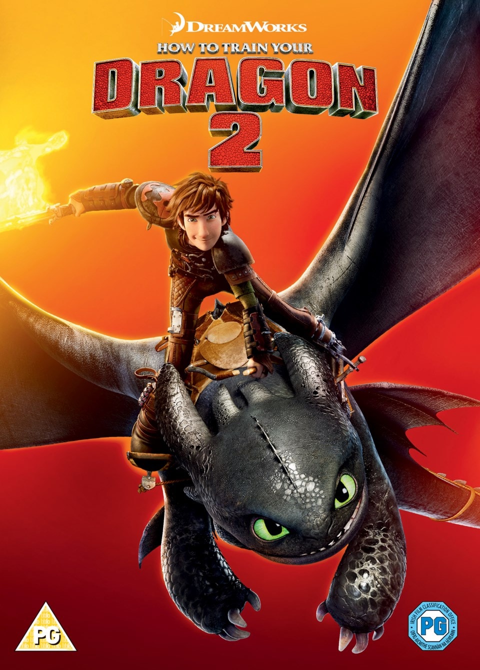 How to Train Your Dragon 2 DVD | 2014 Film (Jay Baruchel Movie) | HMV Store