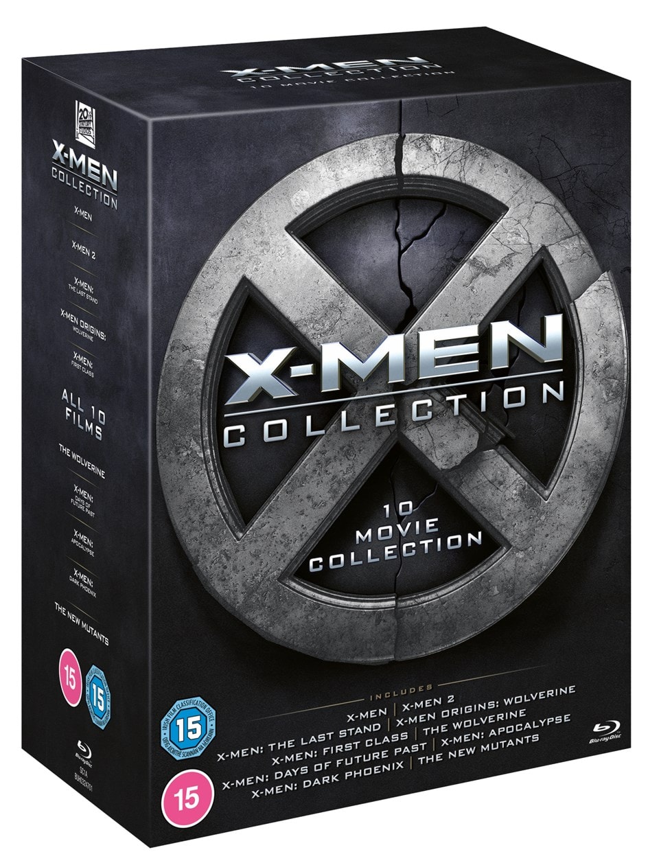 X-Men: 10-movie Collection | Blu-ray Box Set | Free shipping over £20 ...