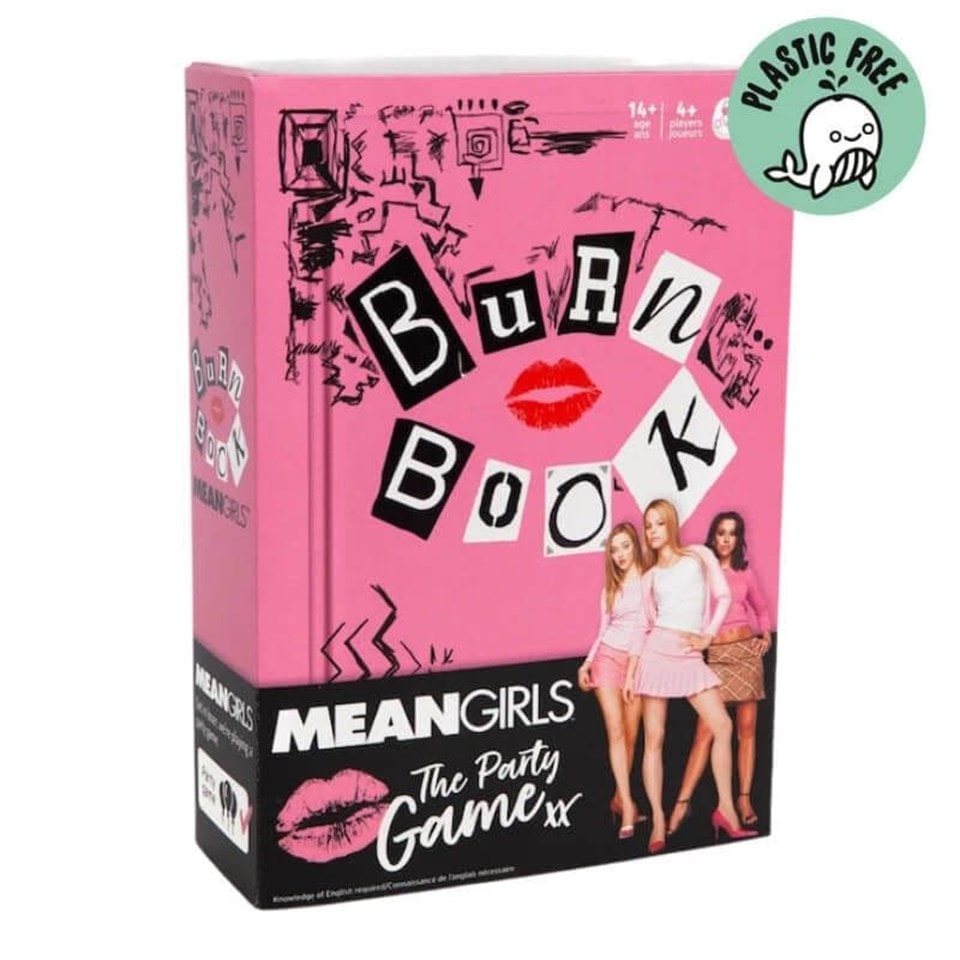 Mean Girls Burn Book Board Game | Board Game | Free shipping over £20