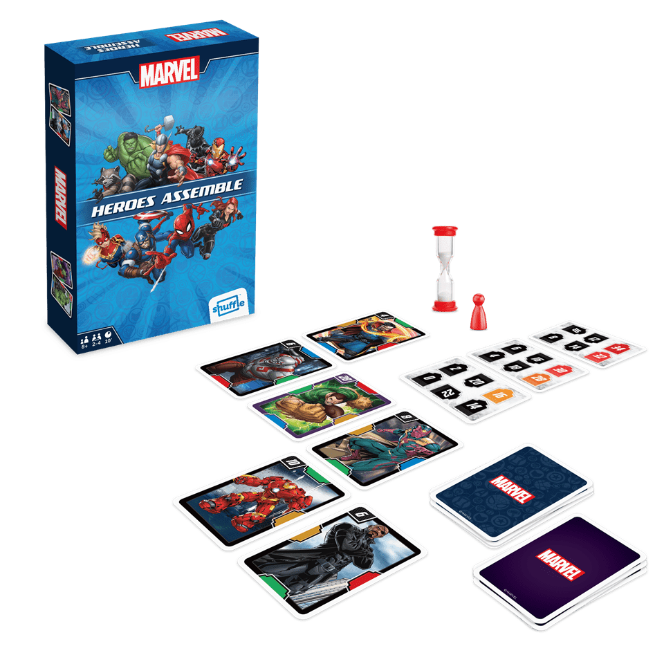 Marvel Heroes Game Box Board Game | Board Game | Free shipping over £20