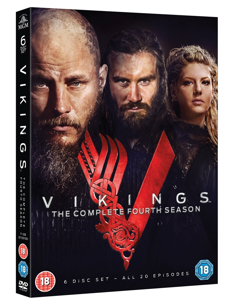 Vikings The Complete Fourth Season Dvd Box Set Free Shipping Over £20 Hmv Store 9305