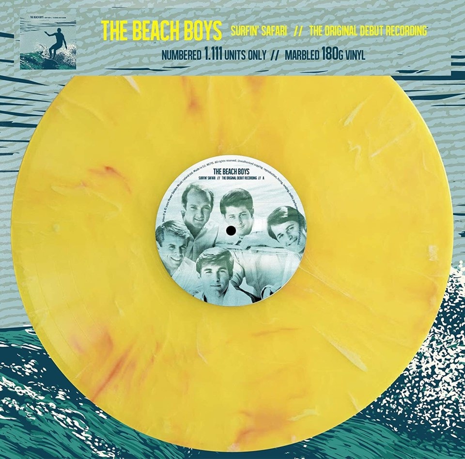 surfin' safari vinyl