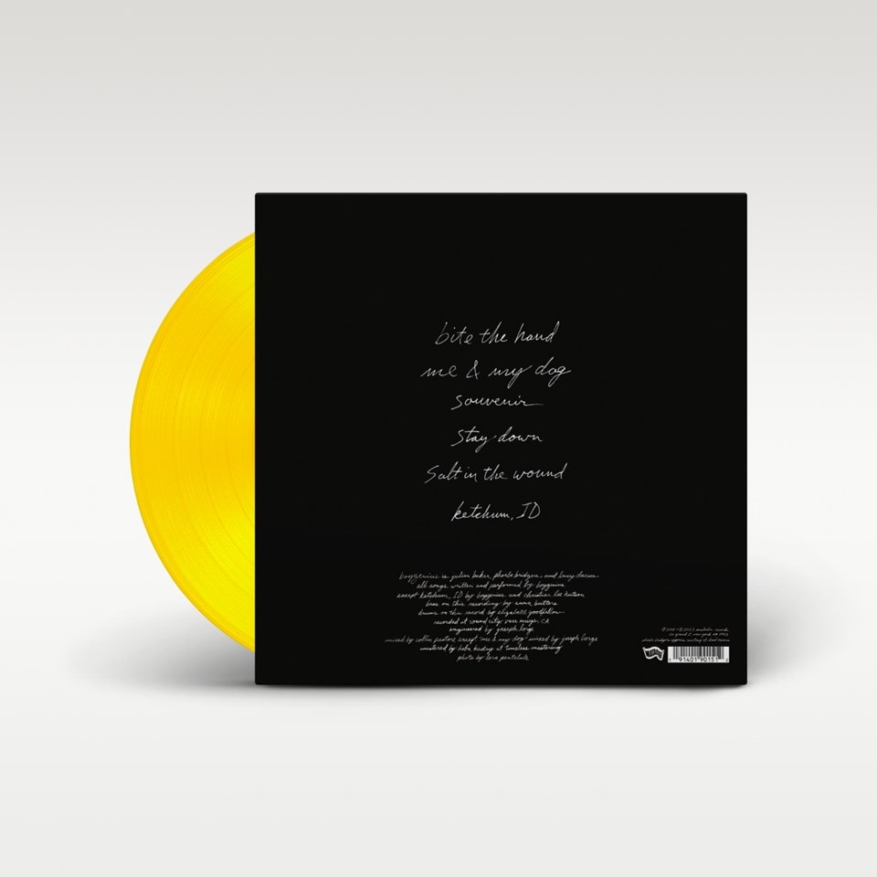 Boygenius 5th Anniversary Revisionist History Edition Opaque Yellow