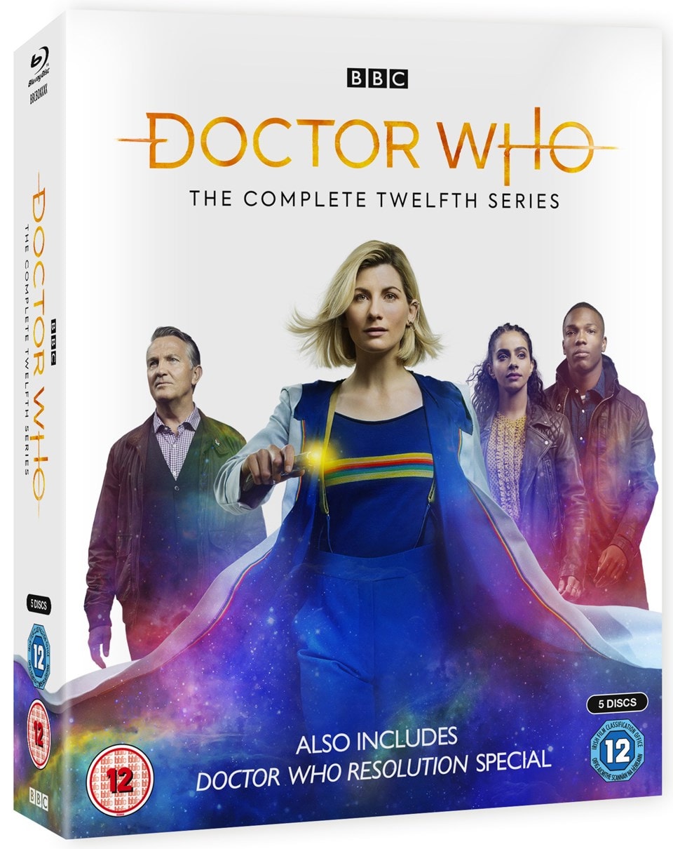 Doctor Who The Complete Twelfth Series Bluray Box Set Free