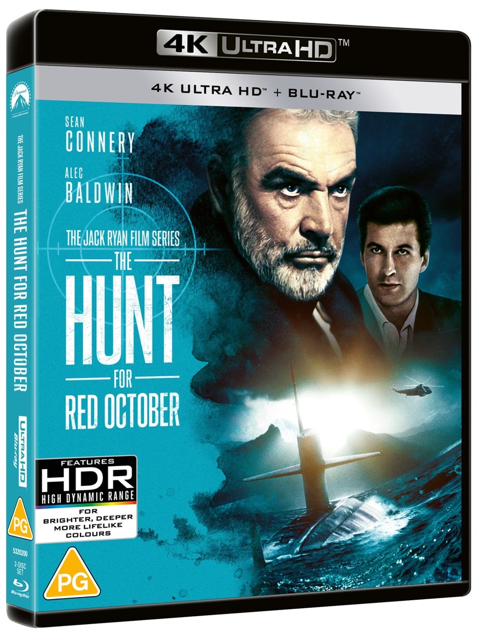 The Hunt for Red October 4K Ultra HD Bluray Free shipping over £20