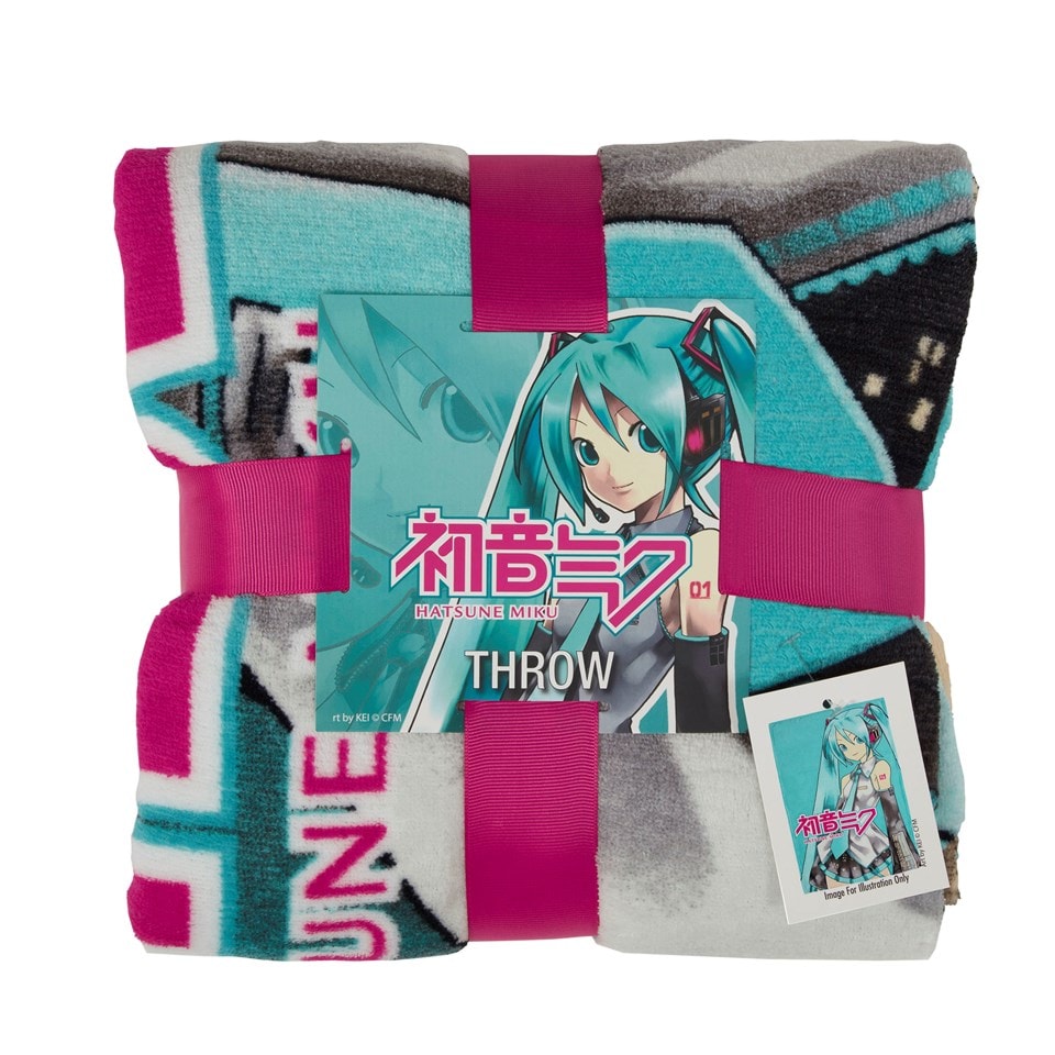 Hatsune Miku Fleece Blanket Bedding & Linen Free shipping over £20 HMV Store