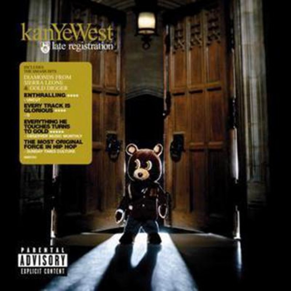 Kanye West Late Registration CD Album | Free Shipping Over £20 | HMV Store