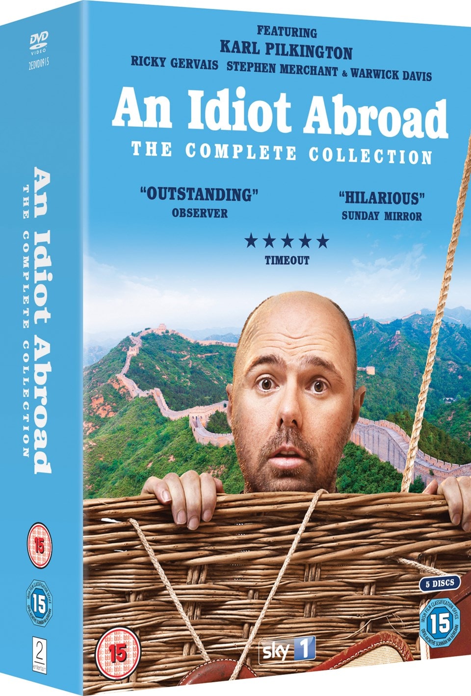 An idiot abroad dvd