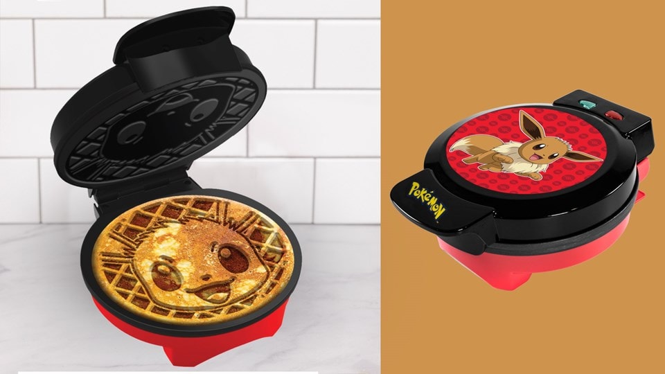 Pokémon Eevee Waffle Maker Uncanny Brands | Homeware | Free shipping ...