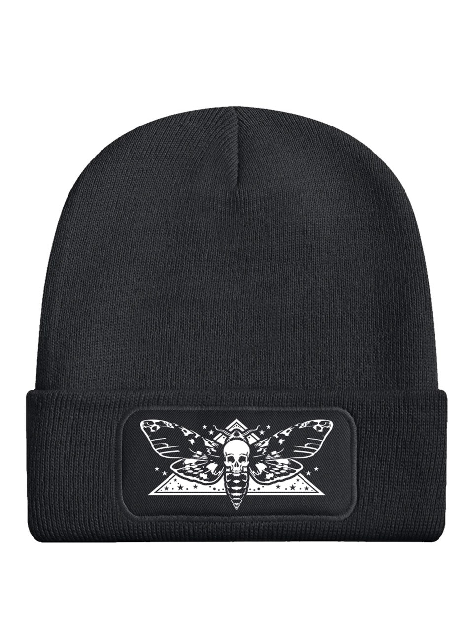 Death Head Moth Grey Beanie | Beanie | Free shipping over £20 | HMV Store