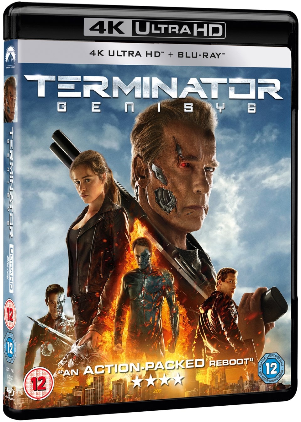 Terminator Genisys | 4K Ultra HD Blu-ray | Free Shipping Over £20 | HMV ...